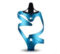 Besttoolifes Aluminum Alloy Water Bottle Cage Featherweight 40g Drink Corners Plus with Road for Compatible Smooth Cycling 140x75mm Design with Mountain Holder Fits (Blue)