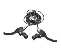 Besttoolifes Aluminum Electric For Bicycle Brake Levers with Power Cut-Off Function and Parking Lock, Compatible with Ebikes, 17.5 cm Total Length, 22.2 mm Mounting Hole