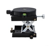 Besttoolifes Aluminum Router Lift Table, Fine Tuning Lifting Platform for Uneven Ground, Adjustable Height 39-96 mm, Woodworking Machine Lifter, Leveling Platform