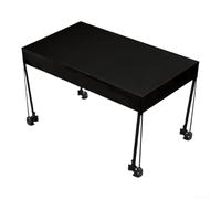 Besttoolifes Awning Canopy for Wagon Cart, with Sun Shade, Waterproof Outdoor Garden Camping Shelter, Elastic Fit for Beach Sports Market, Black or White(Black)
