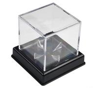 Besttoolifes Baseball Display Case for Baseballs - Clear Acrylic Ball Holder with UV Protection and Dustproof Design, Scratch Resistant Storage Box, For Cube Display
