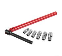 Besttoolifes Basin Tap Spanner Tool with 8-12mm Nut Set, Socket Wrench for Faucets, Pipe Repair Wrench for RV Yacht Plumbing, Adjustable Tap Spanner for Tight