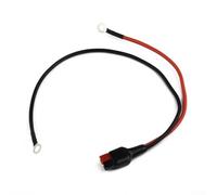 Besttoolifes Battery Connectors 250/400mm Red Black Cable 12AWG Replacement For Hill Billy Fraser Hillman Caddimatic Trolleys 6Mm Ring Terminals(250mm)