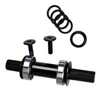Besttoolifes Bicycle Bottom Bracket Kit, 19mm 8T Chromoly