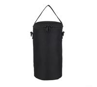 Besttoolifes Black L, Camp Lantern & Gas Tank Storage Bag for Outdoor Camping and Hiking - Durable Nylon, Zippered Closure, Shoulder Strap, Multi-Purpose Organizer - S/L Sizes