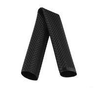 Besttoolifes black, Silicone Billiards Cue Grip Sleeve - Non-Slip, Sweat-Resistant Pool Cue Handle Protector for American Billiard Cues, 29.5 x 3.5 cm, Black/Blue/White