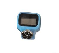 Besttoolifes Blue, Mini Electronic Finger Counter - Handheld LED Tally Clicker with Auto Screen-Off, Adjustable Soft Strap for Knitting, Crochet, Sports Scoring, and Classroom Use