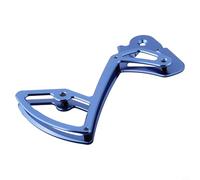 Besttoolifes Blue, Rear Derailleur Inner Plate for Garbaruk For Bicycle Derailleurs - For CNC-Machined 7075-T651 Aluminum Alloy Cage, Black, 150x80x12mm, 42g