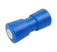 Besttoolifes Boat Trailer Roller Assembly, Ribbed Wobble Rollers for Boat Yacht, Heavy Duty Plastic Non-Scratch Hull Roller for Canoe Rafting Accessories(Blue)