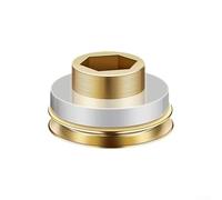 Besttoolifes Brass Quick Seal Washers, Leak-Proof Triangle Valve Sealing Rings, 20mm OD, Brass Material, for Faucet-to-Water Pipe Connections