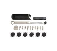 Besttoolifes Brompton Bicycle Hidden Tool Box for Frame Internal Storage Bag with Wrench and Organizer Pouch Compatible with Brompton Bike Models Black 140mm*35mm(B)