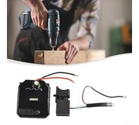 Besttoolifes Brushless Electric Wrench Control Board and Switch Replacement Kit 18V 21V 300W Compatible with Dayi 2106/161/169 Angle Grinder Drive Plate Polishing Machine Motor Repair