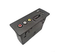 Besttoolifes Bt4t-14f014-ae Usb Port Module for Ford Fusion from 2013 to 2015 Compatible Having for Taurus Explorer Black Abs Replacement Media Interface Control Unit