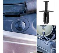 Besttoolifes Bumper Trim & Wheel Arch Clips, 50-Piece Nylon Retainer Set with 7mm Hole Fit, 14mm Push Pin Length, for 3/5/7 Series (1995+)