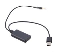 Besttoolifes Car AUX Cable Adapter with USB and 3.5mm Connector for E90 E91 E92 E93, 20cm Length, 12V DC Input, Enables Music Streaming from Smartphon