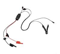 Besttoolifes Car Battery Parasitic Current Tester, Non-Intrusive Leakage Detector With Dual 10A Fuse Protection, U-Shaped Design For Safe Vehicle Electrical Diagnosis Without Cable Removal(A)