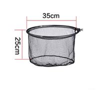 Besttoolifes Carbon Fiber Telescoping Fishing Landing Net Rod with Collapsible Pole, Ergonomic Handle, Alloy Lock, Folding Head, Lightweight and Strong for Anglers(35Cm Fishing Net)