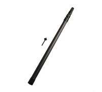 Besttoolifes Carbon Fiber Telescoping Fishing Landing Net Rod with Collapsible Pole, Ergonomic Handle, Alloy Lock, Folding Head, Lightweight and Strong for Anglers(1.7M+thimble)