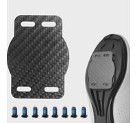 Besttoolifes Carbon Fibre Cleat Spacers for Wahoo for speedplay | for zero, 0.5mm 1mm 2mm Pedal Shim Kit, Road Bike Foot Float Correction Pads, Cycling Leg Length Adjusters