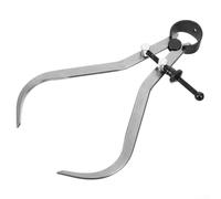 Besttoolifes Carbon Steel Vernier Caliper Portable Measuring Tool for Woodturning Lathe Outside Diameter Gauge Precise Woodworking Caliper Indoor Outdoor Divider (150mm)