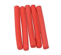 Besttoolifes Carp Fishing Foam Float Set Cylindrical Buoyant for Fly Tying Plus Lure Making Quintet Pieces Portable Terminal Tackle Accessories for Angling and Bait (red 8mm)