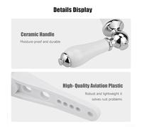 Besttoolifes Chrome-Plated Toilet Cistern Handle for Standard Flush Tank-Zinc Alloy & Plastic Lever, Victorian-Style Traditional WC Tank Replacement, 10.5 cm Length