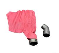 Besttoolifes Cloth Anti-Dust Cover Bag for Belt Sander Dust Collection Compatible with for Makita 9403/110 Power Tool Attachment, Black Replacement Accessory for Workshop Use（1 Set）