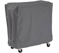 Besttoolifes Cooling Trolley Cover, 420D Oxford Waterproof Outdoor Protective Cover For 80 Quart Outdoor Patio Drinks Cooler Cart, 86X48x79cm