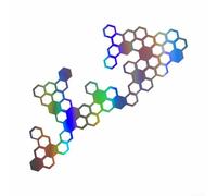 Besttoolifes Decorative Vinyl Decals for Car and Motorcycle Hub, Black/White/Yellow/Red Gradient, 19.2 x 7.8 x 1 cm, For Easy Apply & Remove, No Tools Required(GRADIENT COLOR)