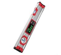 Besttoolifes Digital Aluminium Alloy Spirit Level with Magnetic Base, Waterproof Electronic Angle Finder Inclinometer, 0-90° Backlit Display(400mm)