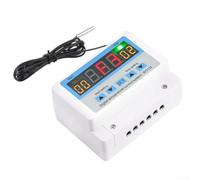 Besttoolifes Digital Thermostat Temperature Controller 30A AC 220V DC 12V 24V 5000W High Power Switch -50 To 110°C Range Multiple Functions(AC220V 5000W)