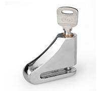 Besttoolifes Disc Brake Lock, Anti-Theft Security for Motorcycle, Scooter and Bicycle, Metal Construction with Key, Essential Riding Equipment for Street