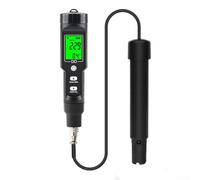 Besttoolifes Dissolved Oxygen Meter,Portable DO Meter with Long Cable, Dissolved Oxygen Test Kit Tester,For Swimming Pools Aquariums,With Temperature Compensation