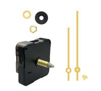 Besttoolifes DIY Clock Mechanisms Battery Powered,Silent Quartz Clock Mechanism Movement Kits,High Torque Clock Movement Replacement Mechanisms For Repair Home Office(E)