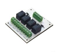 Besttoolifes Double Door Interlocking For Relay Module, Fail-Safe for Electric Locks, 5A/24V, Compact 69x60x15mm, -20°C to +70°C, for Banks and Secure Facilities