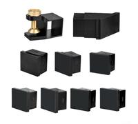 Besttoolifes Dovetail Saw Guide for Woodworking - Aluminum Alloy, Magnetic Stability, 6 Modules, Versatile Angle Cuts