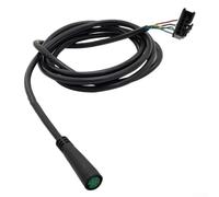 Besttoolifes Ebike Instrument Throttle Electric Scooter Display Connecting Cable 6pin or 5pin Water-repellent Sm Plugger Wire Compatible Having M4 Tf100 and Dashboard (6pin)