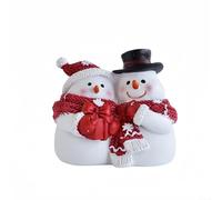 Besttoolifes Festive Snowman Figurines For A Warm Holiday Welcome, Unique Christmas Crafts For Your Home(C)