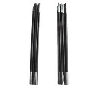Besttoolifes Fiberglass Tent Pole Replacement Kit, 10.5-12.8ft, 7mm Diameter, for 1-4 Person Camping Tents, Hiking, Canopy and Awning Repairs, Durable with Elastic Cord(3.9m)