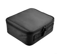 Besttoolifes Fishing Reel Bag, Tackle Organizer Case with Adjustable Compartments, Padded For Durable 1860D Oxford Storage for Fishing Gear, Double For Zip Closure, Large(S)