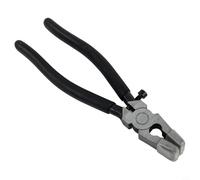 Besttoolifes Flat Nose Draw Tong Jewelry Pliers - Adjustable Wire Bending and Drawing Pliers with Long Reach for Jewelry Making, Small Nail Puller Hand Tool(Black)