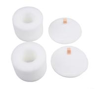 Besttoolifes Foam And Felt Filter Kits For Shark For Lift-Away Vacuum ZD550, For PowerFins Smell Neutralizer Technology Upright Multi Vacuum Cleaner Accessory(2 Sets)