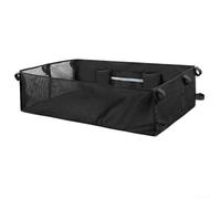 Besttoolifes Foldable For Cart Trunk Organizer for EZGO - Large Capacity Storage Bag with Cup Holders, Mesh Cloth Cargo Net for Push-Pull For Carts