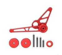 Besttoolifes Folding Bike Derailleur Hanger for Brompton 1-6 Speed, CNC | Dual Pulley Wheel System, Anti-Drop Chain Stabiliser, Internal Hub Gear Spacer, External Cassette Tensioner,