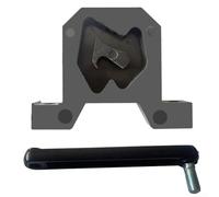 Besttoolifes Foot Valve Control Lever for Tire Changer Machine, Switch Pull Rod with 108mm Center Hole Distance, Clamping Foot Pedal Slider, Plastic Table Clamp