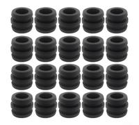 Besttoolifes Football Table Rubber Bumper, Foosball Table Shock Absorber Pad, Elastic Buffer For Ring for Indoor Game Table Repair, Plastic Bumper for Foosball(20pc)