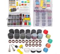 Besttoolifes For All Purpose 268pcs Sanding Discs Set Compatible With Rotary Tools Including For Dremel With Grits From Coarse To Ultra Fine For Detailed Sanding