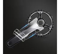 Besttoolifes For Bicycle Crank Protector Stickers TPH Film Protective Decals for Mountain For Bike Cranks Compatible with GX, XT, XTR, XX1, TRUVATIV Stylo, E13, RaceFace(B)
