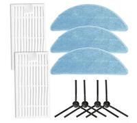 Besttoolifes For G9/G9PRO/V9/V9PRO Vacuum Cleaner Accessories Pack with Side Brush, Filter, and Microfiber Mop Cloths for Floor Cleaning, Replacement Parts(A)