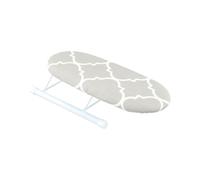 Besttoolifes for MINI Sleeve Ironing Board for Cuff and Collar Ironing, Portable Travel Iron Board for Desktop or Compact Home Use, Small Tabletop Design with Washable Cotton(E)